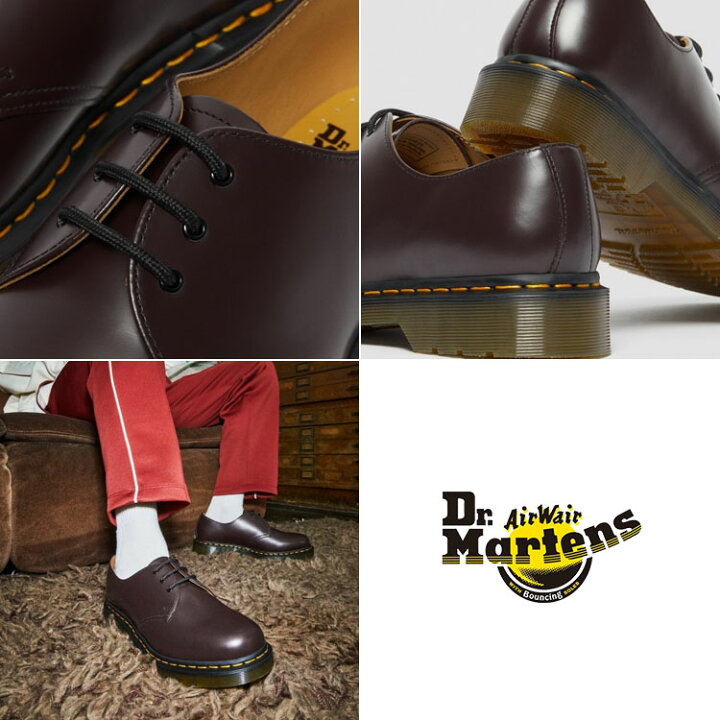 楽天市場】Dr.Martens ドクターマーチン レザーシューズ 1461 Burgundy  