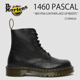 Dr.Martens ドクターマーチン 8ホールブーツ レザーブーツ 1460 PASCAL 8EYE BOOTS 26206001 BEX PISA LEATHER LACE UP BOOTS Black Pisa ブラック レザー シューズ メンズ 男性用【中古】未使用品