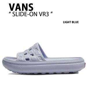 VANS バンズ サンダル SLIDE-ON VR3 SURF ESSENTIALS LIGHT BLUE VN000BCCLTB スライドオンVR3 サーフエッセンシャルズ ライトブルー メンズ レディース 男性用 女性用