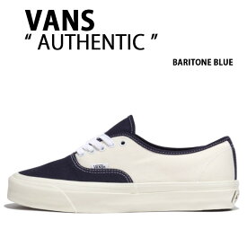 VANS バンズ スニーカー AUTHENTIC BLUE VN000CQACIE オーセンティック バリトン ブルー メンズ レディース 男性用 女性用 【中古】未使用品