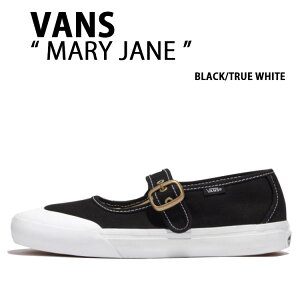 VANS oY Xj[J[ MARY JANE BLACK TRUE WHITE VN000CRR6BT [WF[ ubN gD[zCg fB[X p