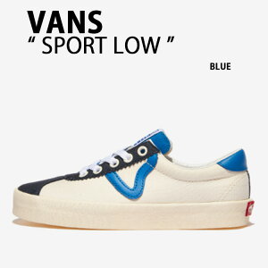 VANS �o���Y �X�j�[�J�[SPORT LOW BLUE VN000CTD7Z2 �X�|�[�c ���E �u���[ �����Y ���f�B�[�X �j���p �����p