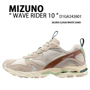Mizuno ~Ym Xj[J[ WAVE RIDER 10 D1GA242601 EF[uC_[ 10 SILVER WHITE SAND Vo[ zCg Th V[Y jOV[Y WMOXj[J[ Y fB[X