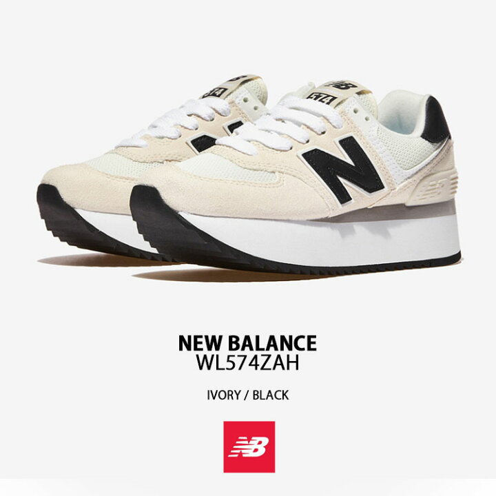 楽天市場】New Balance ニューバランス スニーカー 厚底 WL574ZA 厚底 