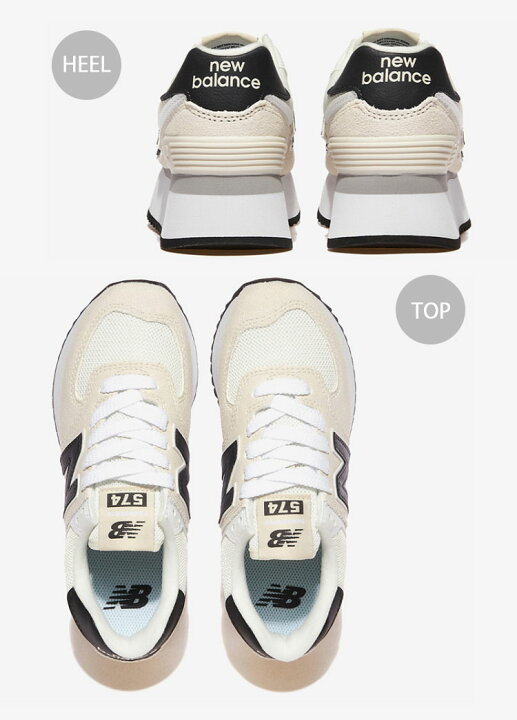 楽天市場】New Balance ニューバランス スニーカー 厚底 WL574ZA 厚底 