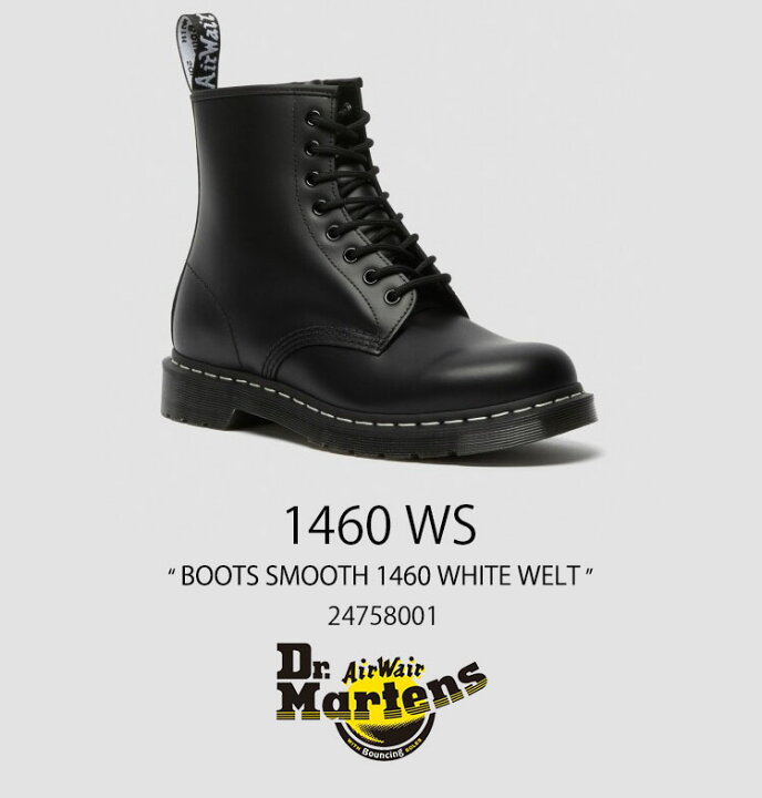 楽天市場】Dr.Martens ドクターマーチン 1460 WS 24758001 BLACK 