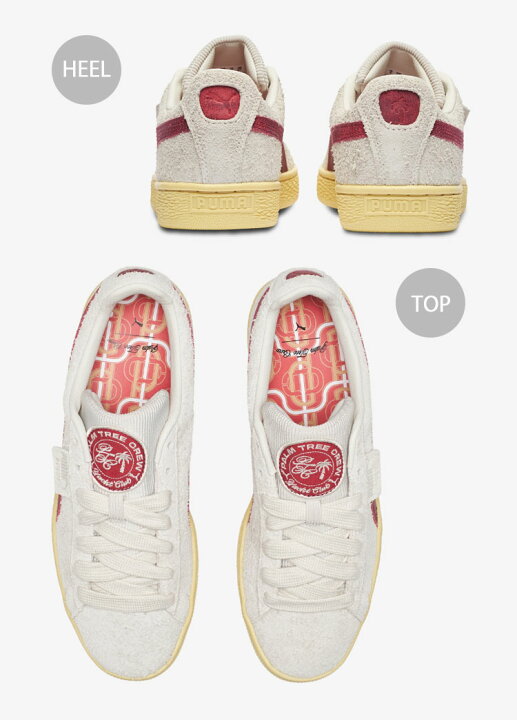 楽天市場】PUMA プーマ スニーカー PTC SUEDE R GRAY RED シューズ 