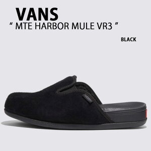 VANS oY ~[ V[Y MTE HARBOR MULE VR3 BLACK VN000CW3BLK n[o[~[ ubN Y fB[X