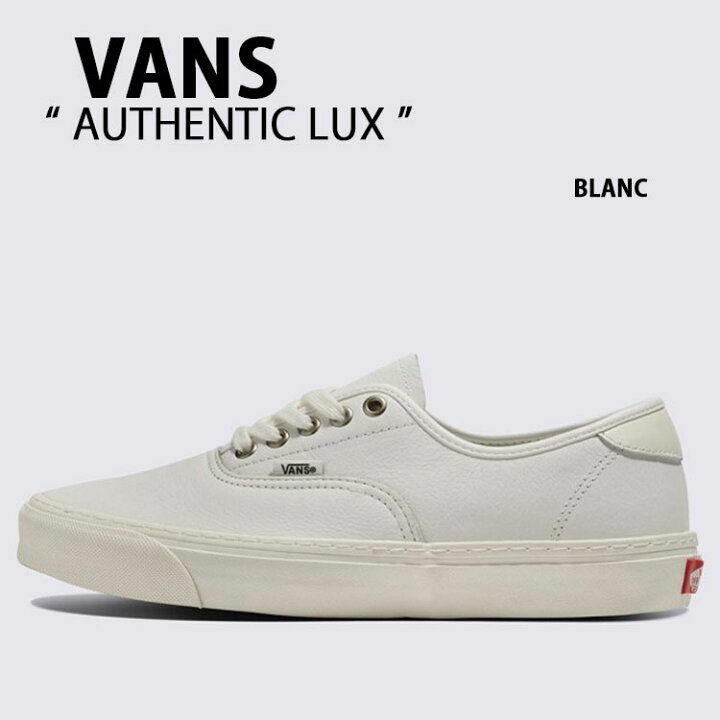 楽天市場】VANS バンズ スニーカー AUTHENTIC LUX BLANC VN000CZKOUN 