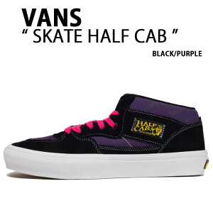 VANS oY Xj[J[ SKATE HALF CAB BLACK PURPLE VN0A2Z34B5P n[tLu V[Y XP{[V[Y XG[h ubN p[v Y fB[X