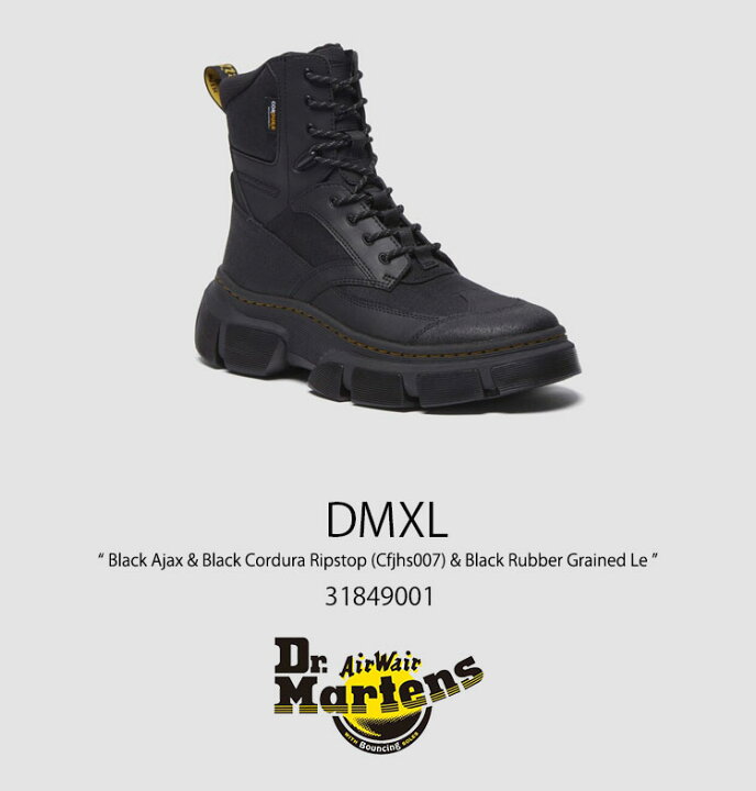 楽天市場】Dr.Martens ドクターマーチン ブーツ DMXL Black Ajax 