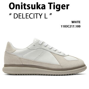 Onitsuka Tiger IjcJ^CK[ Xj[J[ DELECITY L WHITE fVeB G zCg Y fB[X 1183C217.100