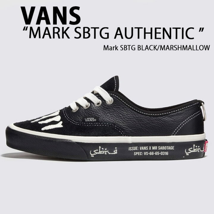 楽天市場】VANS バンズ スニーカー MARK SBTG AUTHENTIC BLACK 