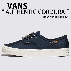 VANS oY Xj[J[ AUTHENTIC CORDURA NAVY VN000CRQLKZ1 I[ZeBbN R[f lCr[ V[Y Y fB[X
