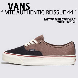 VANS �o���Y �X�j�[�J�[ MTE AUTHENTIC REISSUE 44 SALT WASH BROWN MULTI VN000CW2RML �I�[�Z���e�B�b�N ���V���[ �\���g�E�H�b�V�� �u���E�� �}���` �����Y ���f�B�[�X �j���p �����p