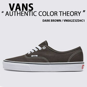 VANS oY Xj[J[ AUTHENTIC COLOR THEORY DARK BROWN VN0A2Z3ZD4C1 V[Y I[ZeBbN J[ZI[ _[NuE Y fB[X