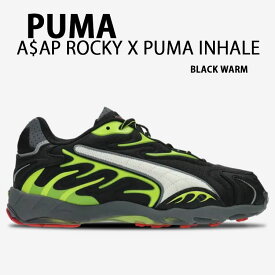 PUMA プーマ ASAP Rocky エイサップロッキー スニーカー PUMA INHALE インヘイル BLACK WARM シューズ ブラックウォーム コラボ コラボレーション メンズ レディース 40245901【中古】未使用品