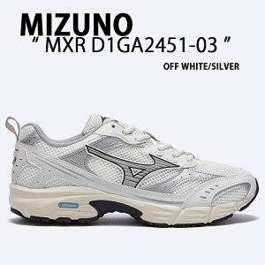 Mizuno ~Ym Xj[J[ MXR MAXIMIZER D1GA2451 }LV}CU[ OFF WHITE SILVER V[Y jOV[Y ItzCg Vo[ Y fB[X