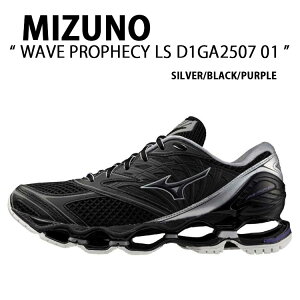 Mizuno ~Ym Xj[J[ WAVE PROPHECY LS D1GA2507 01 EF[uvtFV[ SILVER BLACK PURPLE V[Y jOV[Y Vo[ ubN p[v Y fB[X