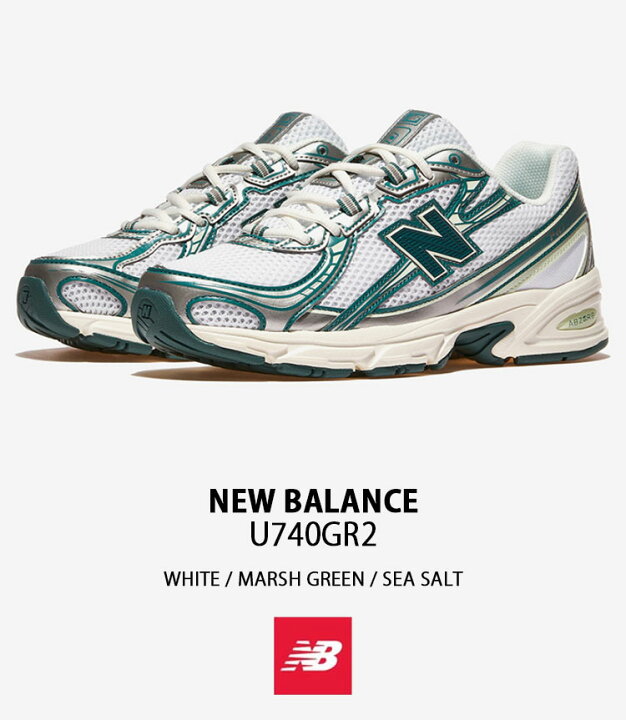 楽天市場】New Balance ニューバランス スニーカー U740GR2 WHTIE 