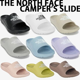 THE NORTH FACE ノースフェイス シャワーサンダル CAMPER’s SLIDE サンダル スライドサンダル スライダー BLACK WHITE BEIGE GRAY BLUE LILAC PINK LIME BROWN アウトドア キャンプ NS81S42 NS92Q03 NS81R12【中古】未使用品