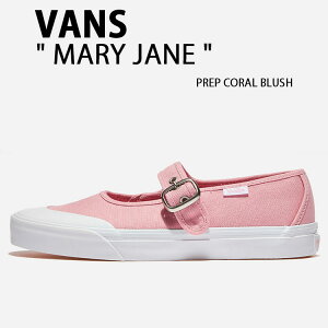 VANS oY Xj[J[ MARY JANE PREP CORAL BLUSH VN000CRRD3X [WF[ vbv R[ ubV fB[X p