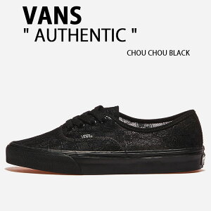 VANS oY Xj[J[ AUTHENTIC CHOU CHOU BLACK VN000D8BBLK I[ZeBbN VVubN V[Y [X [Jbg fB[X p