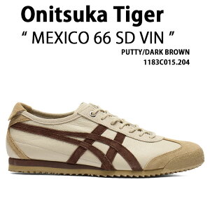 Onitsuka Tiger IjcJ^CK[ Xj[J[ MEXICO 66 SD VIN BEIGE BROWN 1183C015.204 V[Y LVR66 x[W uE Y fB[X