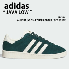 adidas originals アディダス スニーカー JAVA LOW JR4354 シューズ ジャバー ロー オーロラアイビー グリーン メンズ 【中古】未使用品