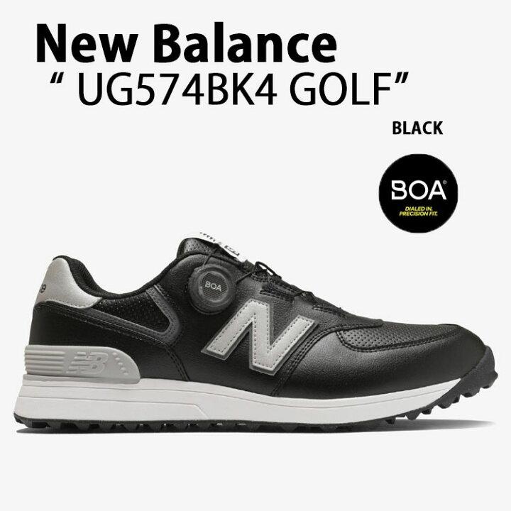 楽天市場】New Balance ニューバランス ゴルフシューズ UG574BK4 GOLF 