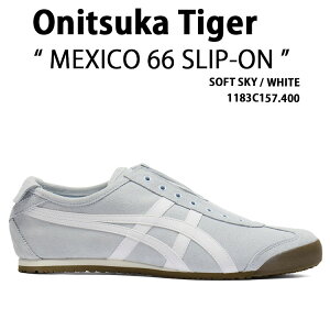 Onitsuka Tiger IjcJ^CK[ fB[X Xj[J[ MEXICO 66 SLIP-ON 1183C157.400 V[Y LVR66 Xb| BLUE u[ WHITE zCg XG[h