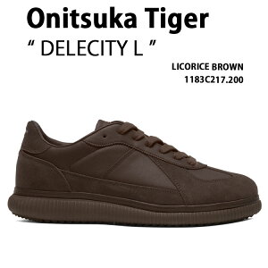Onitsuka Tiger IjcJ^CK[ Xj[J[ DELECITY L 1183C217.200 V[Y fVeBL XG[h BROWN uE Y fB[X