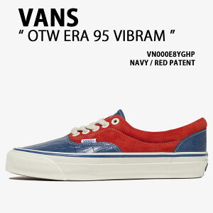 VANS oY Xj[J[ OTW ERA 95 VIBRAM VN000E8YGHP V[Y G95 ru XP{[V[Y U[Abp[ NAVY RED lCr[ bh Y