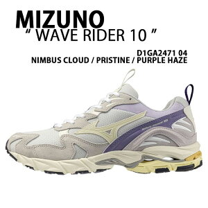 Mizuno �~�Y�m �X�j�[�J�[ WAVE RIDER 10 �V���[�Y �E�F�[�u���C�_�[10 �����j���O�V���[�Y �W���M���O�X�j�[�J�[ GRAY PURPLE �����Y ���f�B�[�X D1GA247104