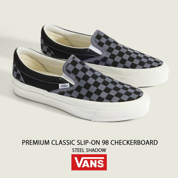 楽天市場】VANS バンズ スニーカー PREMIUM CLASSIC SLIP-ON 98 