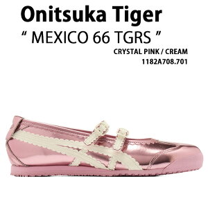 Onitsuka Tiger �I�j�c�J�^�C�K�[ ���f�B�[�X �X�j�[�J�[ MEXICO 66 TGRS 1182A708.701 �V���[�Y ���L�V�R66�^�C�K�[�X �p���v�X PINK CREAM �s���N �N���[��