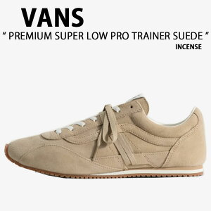 VANS �o���Y �X�j�[�J�[ PREMIUM SUPER LOW PRO TRAINER SUEDE INCENSE VN000Z064MG �v���~�A�� �X�[�p�[ ���[�v�� �g���[�i�[ �X�G�[�h �C���Z���X �j���p �����p