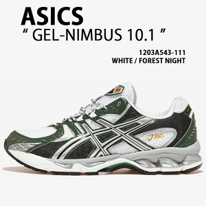 asics �A�V�b�N�X �X�j�[�J�[ GEL-NIMBUS 10.1 WHITE GREEN 1203A543-111 �V���[�Y �Q���j���o�X10.1 �z���C�g �O���[�� �����V���[ ���b�V�� �����Y ���f�B�[�X