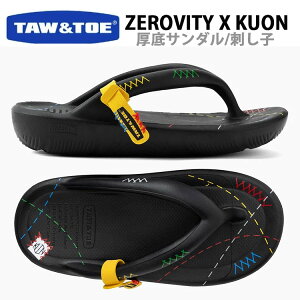 TAW �� TOE �g�[���g�[ �T���_�� �t���b�v�t���b�v �h���q�f�U�C�� ���� ZEROVITY KUON OG BLACK �Z���r�e�B�N�I�� ��̌`�� �V�����[�T���_�� ���� ��O ��J�h�~ �_�炩 �y�ʃT���_�� �X�e�b�`�f�U
