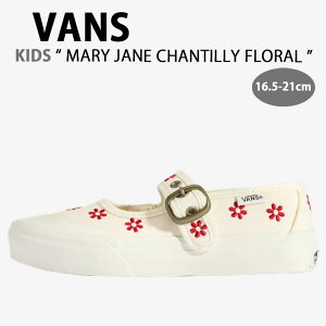 VANS �o���Y �L�b�Y �X�j�[�J�[ MARY JANE CHANTILLY FLORAL WHITE RACING RED VN000CYKKSF �����[�W�F�[�� �V�����e�B�C �t���[���� �z���C�g ���[�V���O ���b�h �L�b�Y�p �q���p �W���j�A�p