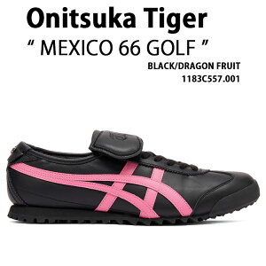 Onitsuka Tiger �I�j�c�J�^�C�K�[ �S���t�X�j�[�J�[ MEXICO 66 GOLF �V���[�Y ���L�V�R66 �S���t �X�p�C�N���X BLACK DRAGON FRUIT �����Y ���f�B�[�X 1183C557.001