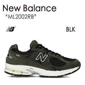 New Balance ニューバランス スニーカー BLACK ML2002RB ブラック ML2002【中古】未使用品