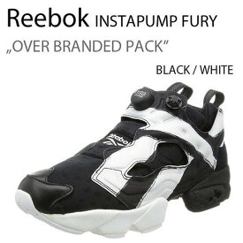 REEBOK リーボック スニーカー INSTAPUMP FURY OVERBRANDED WHTIE/BLACK OVER BRANDED PACK ポンプフューリー ホワイト ブラック AR0460【中古】未使用品