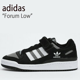 adidas アディダス スニーカー FORUM LOW フォーラム ロー ブラック ホワイト GZ3710 メンズ レディース 男女共用 男性用 女性用【中古】未使用品