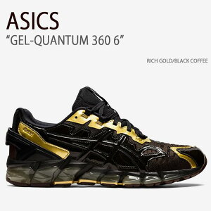 ASICS AVbNX Xj[J[ GEL-QUANTUM 360 6 RICH GOLD BLACK COFFEE QNH^ 360 6 b`S[h ubNR[q[ Y jp 1201A099-200