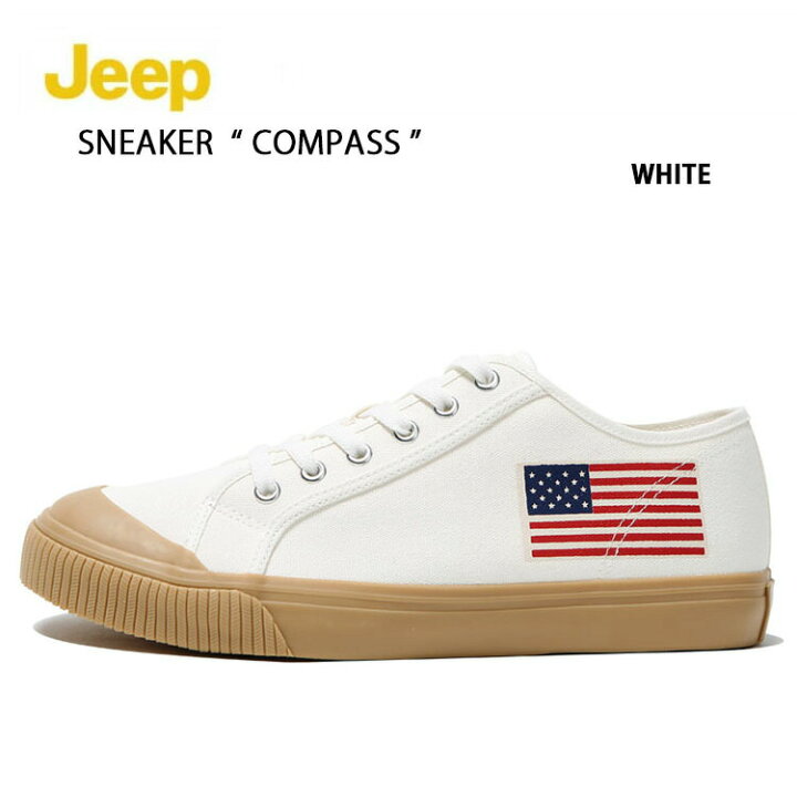 楽天市場】Jeep ジープ スニーカー COMPASS SNEAKER UNITED STATE 
