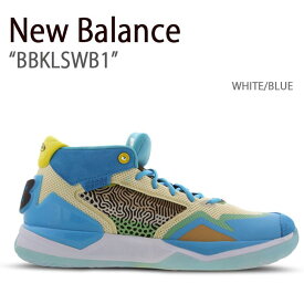 New Balance ニューバランス スニーカー Kawhi Signature BBKLSWB1 ホワイト ブルー メンズ 男性用 【中古】未使用品