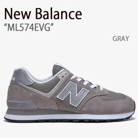 New Balance ニューバランス スニーカー 574 ML574EVG グレー メンズ 男性用 【中古】未使用品