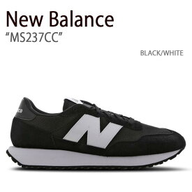 New Balance ニューバランス スニーカー 237 MS237CC ブラック ホワイト メンズ 男性用【中古】未使用品