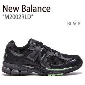 New Balance ニューバランス スニーカー 2002 M2002RLD ブラック メンズ 男性用 NBPDBF758B【中古】未使用品